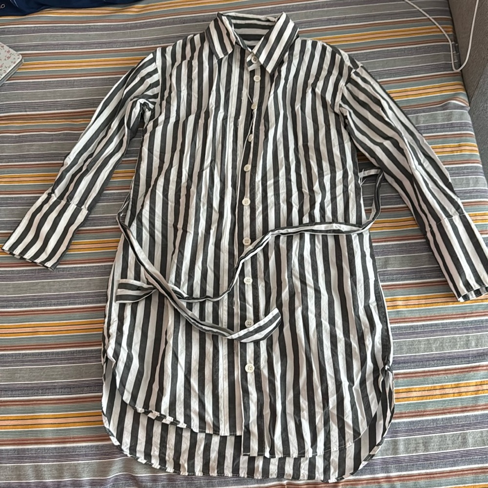 Banana Republic PETITE POPLIN SHIRTDRESS